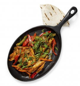 Fajita with chicken